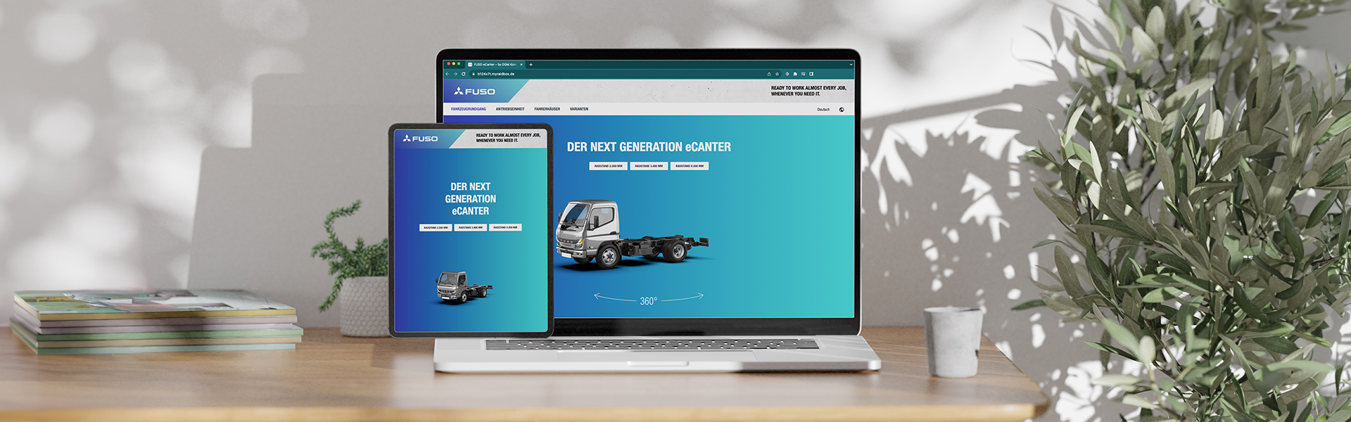 Daimler Truck/FUSO Deutschland: <br> Eine „edukative“ Website