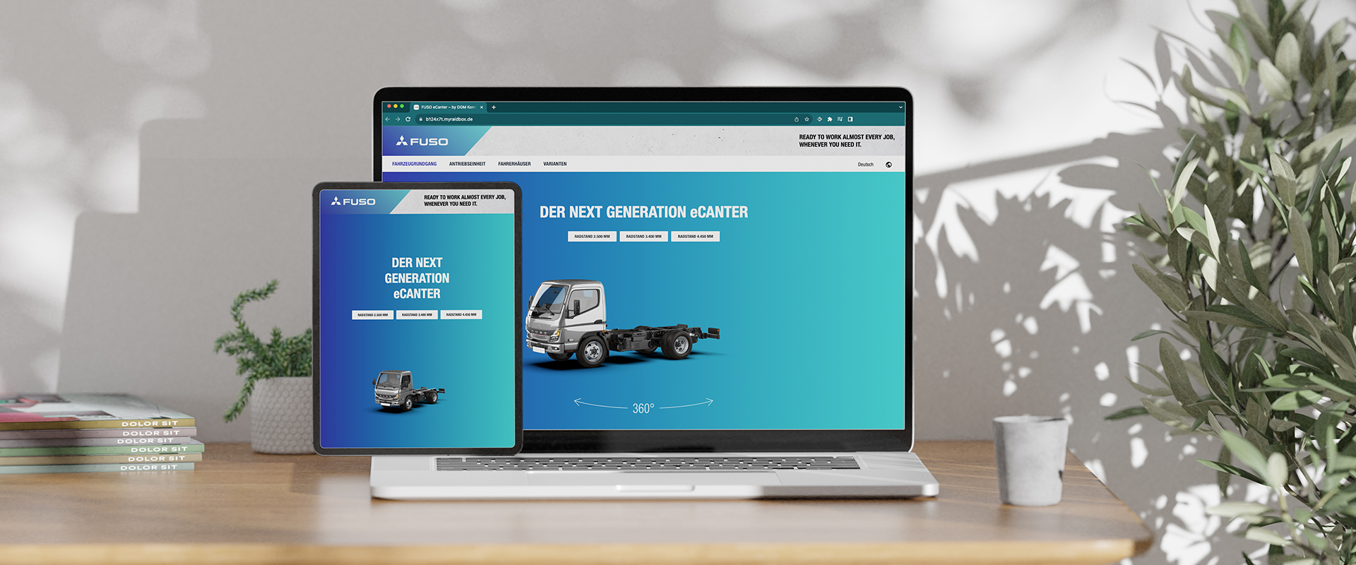Daimler Truck/FUSO Deutschland: <br> Eine „edukative“ Website